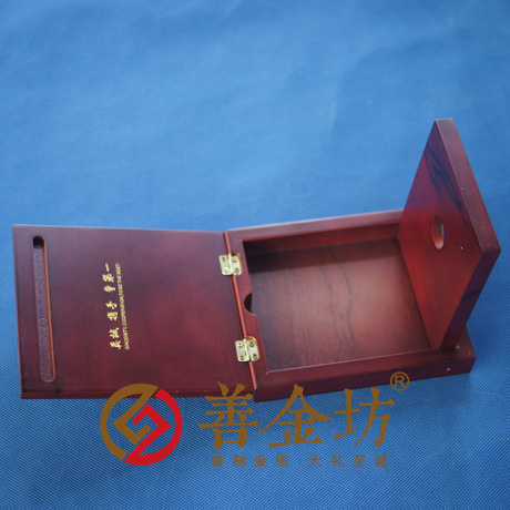 立式支架紀(jì)念章包裝盒 木盒定做 包裝盒加工