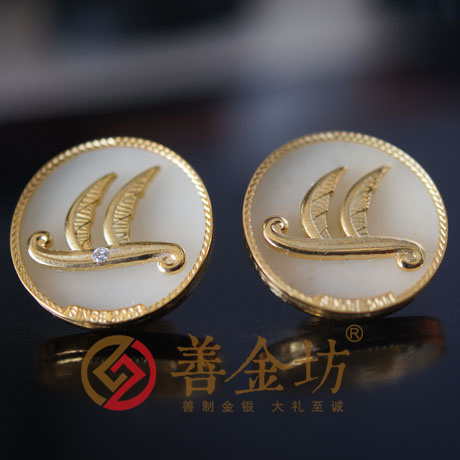 上海海通物流_金鑲玉徽章 玉鑲金徽章 金鑲鉆徽章 制作徽章 獎牌制作 獎?wù)轮谱?制作紀(jì)念幣 定做金幣 徽章制作 員工福利