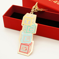 廣東TCL40周年慶定制鑰匙扣_ 徽章制作 定做徽章  徽章定制