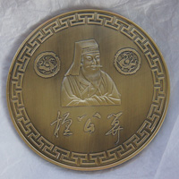 山東檀公算_八卦大銅章定制黃銅 制作大銅章 制作徽章 大銅章制作