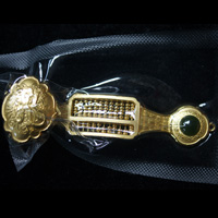 如意算盤 立體擺件個性定制 工藝品 金銀立體擺件