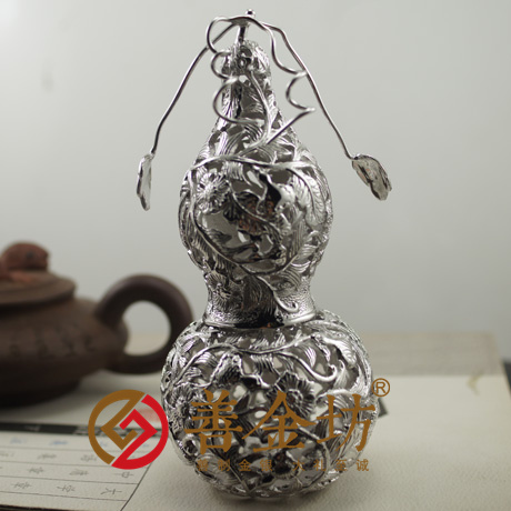 天下第一福 琉璃擺件 工藝品個性定做 立體 金銀立體擺件