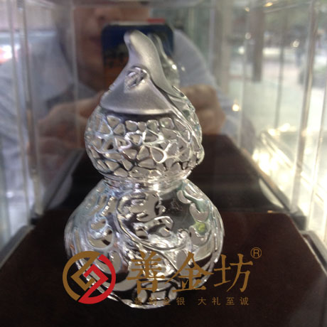 純銀立體擺件定制 3D硬銀 立體貴金屬定制