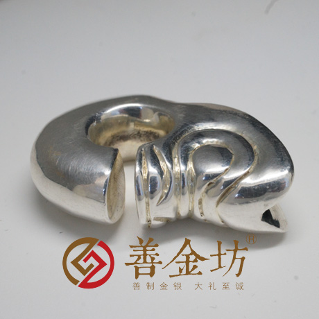 浙江純銀玉豬龍掛件 純銀立體擺件定制 3D硬銀 立體貴金屬定制  金銀立體擺件 定做銀幣