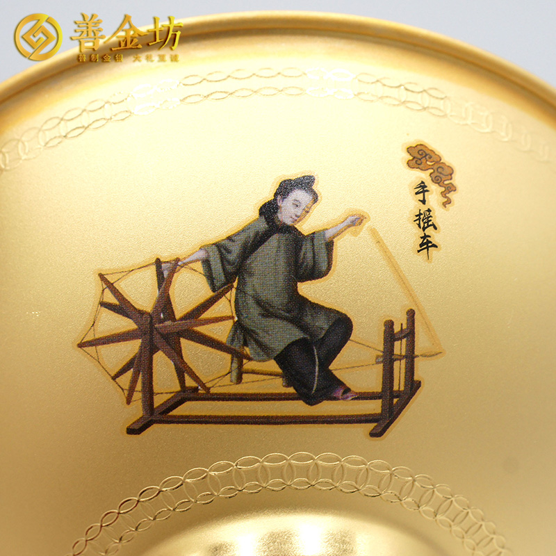 江蘇南通三榮銀碗定制_純銀銀碗鍍金立體貴金屬 紀(jì)念幣制作 周年慶典 上市紀(jì)念  宣傳饋贈(zèng)