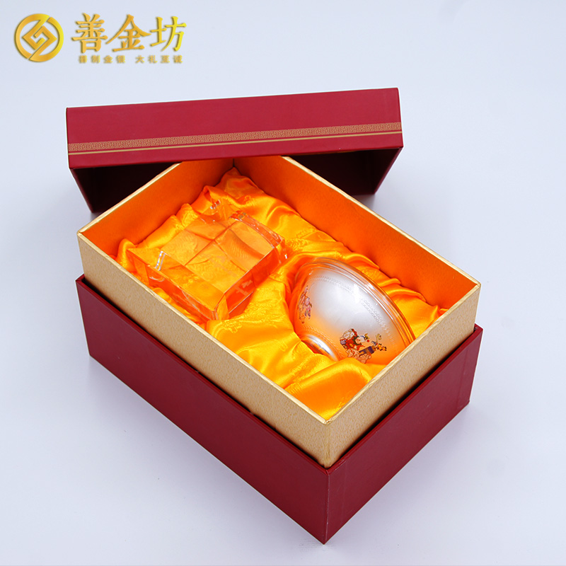 浙江皇馬科技定制純銀銀碗100克純銀