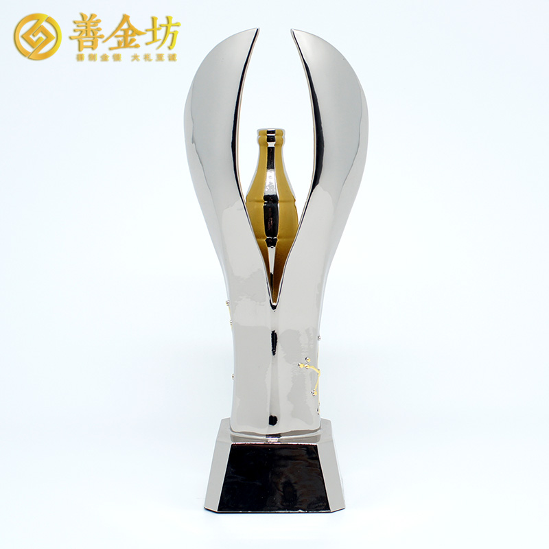 上?？煽诳蓸范ㄖ屏Ⅲw擺件_純銀立體擺件 純銀擺件定制 立體擺件定制 立體貴金屬 員工福利