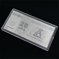 上海飛恒金屬20克銀鈔_銀鈔定制 紀(jì)念鈔制作 賀歲鈔定做  員工福利