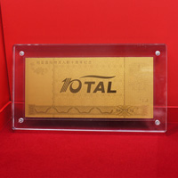 浙江寧波冠亞員工入職十周年定制金鈔_金鈔定做 紀(jì)念鈔制作 企業(yè)金鈔訂做