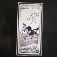 深圳工勘彩色銀條_紀念章制作 定做銀幣 定制銀幣 銀幣制作周年慶典