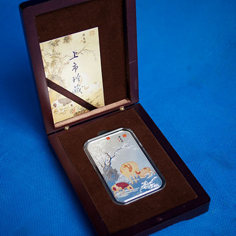 上海潤欣科技上市紀(jì)念章_ 銀幣制作 紀(jì)念章制作 定做銀幣 上市紀(jì)念