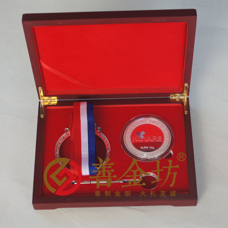 上海諾信(捷程) _ 紀(jì)念幣制作 銀幣制作 獎(jiǎng)?wù)轮谱?定做銀幣 周年慶典