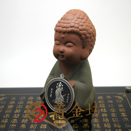 廣東省羅定市藥叉大將銀章_ 銀幣制作 紀(jì)念幣制作 紀(jì)念章制作 制作紀(jì)念幣 定做紀(jì)念幣 定做銀幣 紀(jì)念幣定制 宣傳饋贈