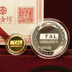 浙江寧波冠亞金銀紀(jì)念章套裝_ 紀(jì)念章制作 定做金章 銀章制作 員工福利