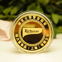 上海麗芝士25克金章定制_ 定做金章 紀(jì)念章定制 金章制作 員工福利