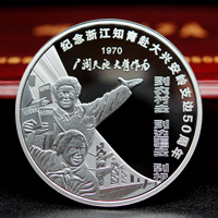 浙江知青支邊50周年紀(jì)念章_ 銀章定制 紀(jì)念章制作 定做紀(jì)念章 銀章制作 定制紀(jì)念章 紀(jì)念章制作 同學(xué)會(huì)紀(jì)念