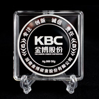 湖南金博股份上市紀念章定制|定做紀念章|銀章定制|紀念章制作|定做紀念章|銀章制作